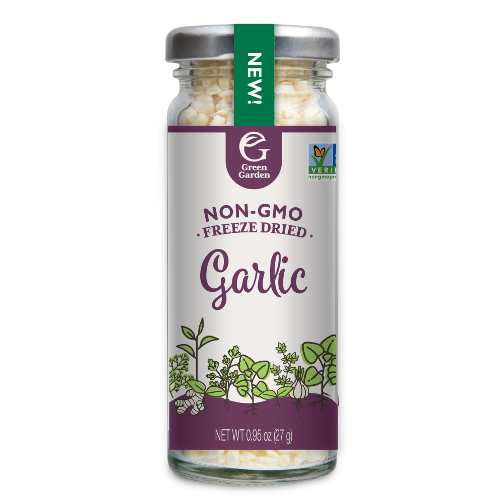 slide 1 of 1, Green Garden Freeze Dried Garlic, 0.95 oz