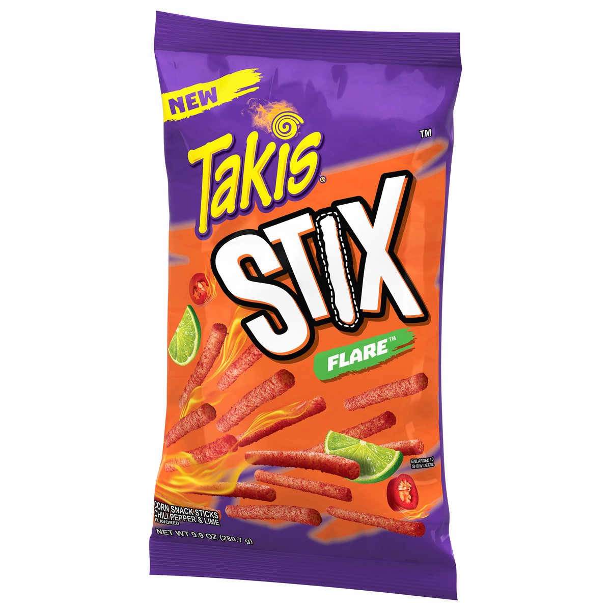 slide 3 of 4, Takis Stix Flare Corn Sticks 9.9 Oz (280.7g), 9.9 oz