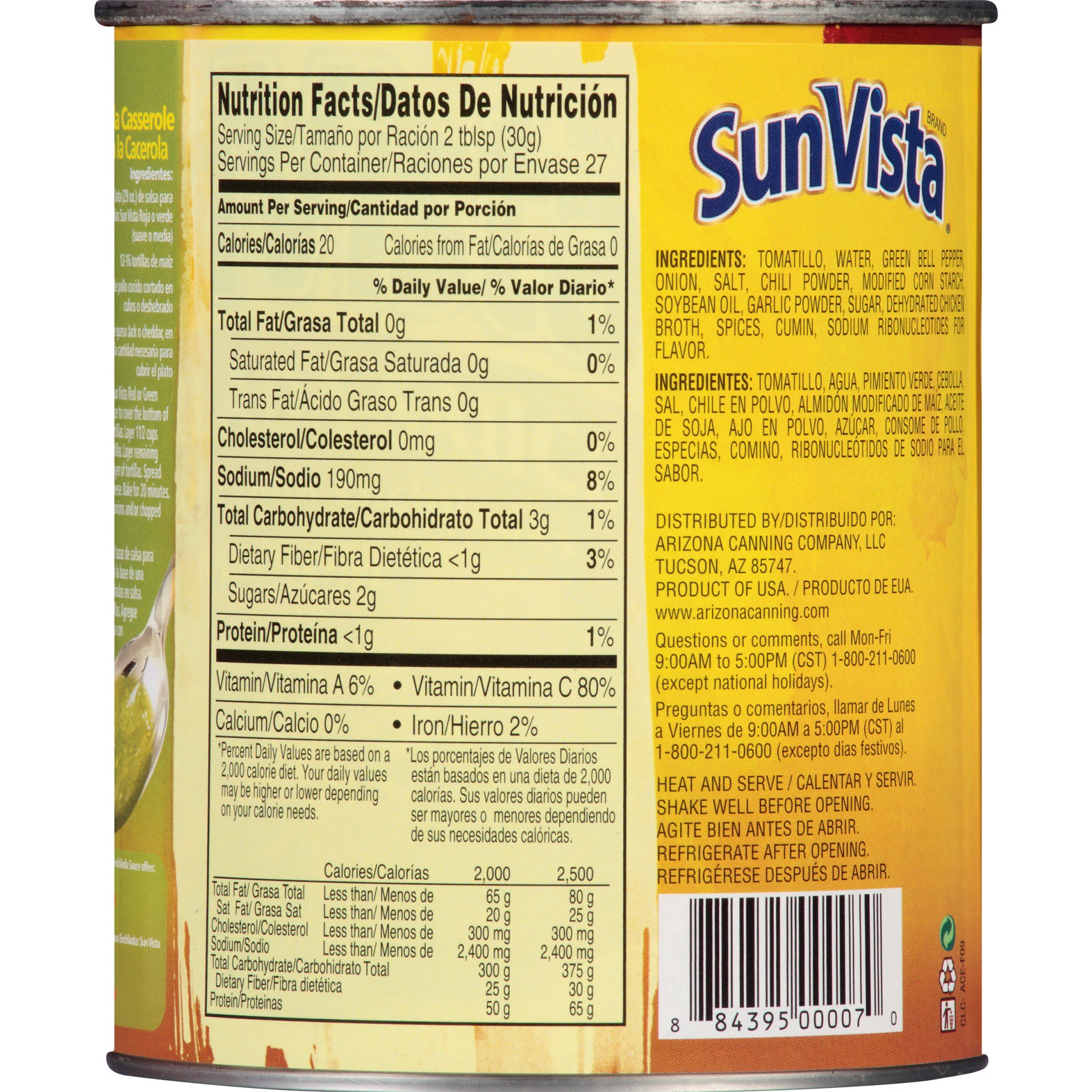 slide 6 of 6, SunVista Medium Enchilada Sauce 29 oz, 29 oz