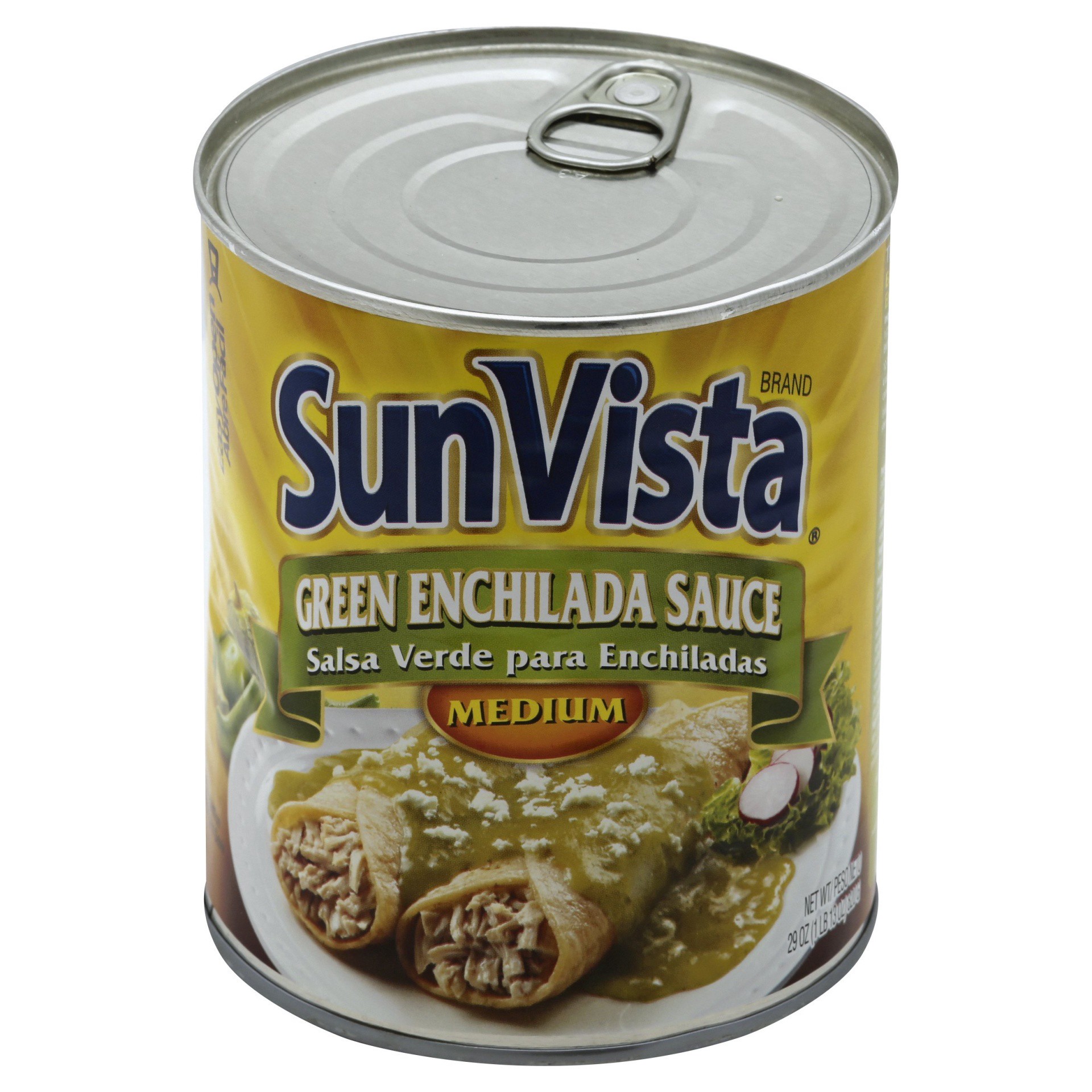 slide 1 of 6, SunVista Medium Enchilada Sauce 29 oz, 29 oz