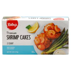 Raley's Premium Shrimp Cakes 6 oz