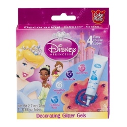 slide 1 of 1, Betty Crocker Disney Princess Glitter Gel, 2.7 oz