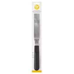 Wilton Angled Icing Spatula With Black Handle, 13-Inch