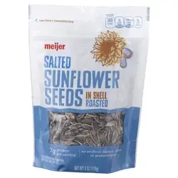 Meijer Salted Roasted Sunflower Seeds