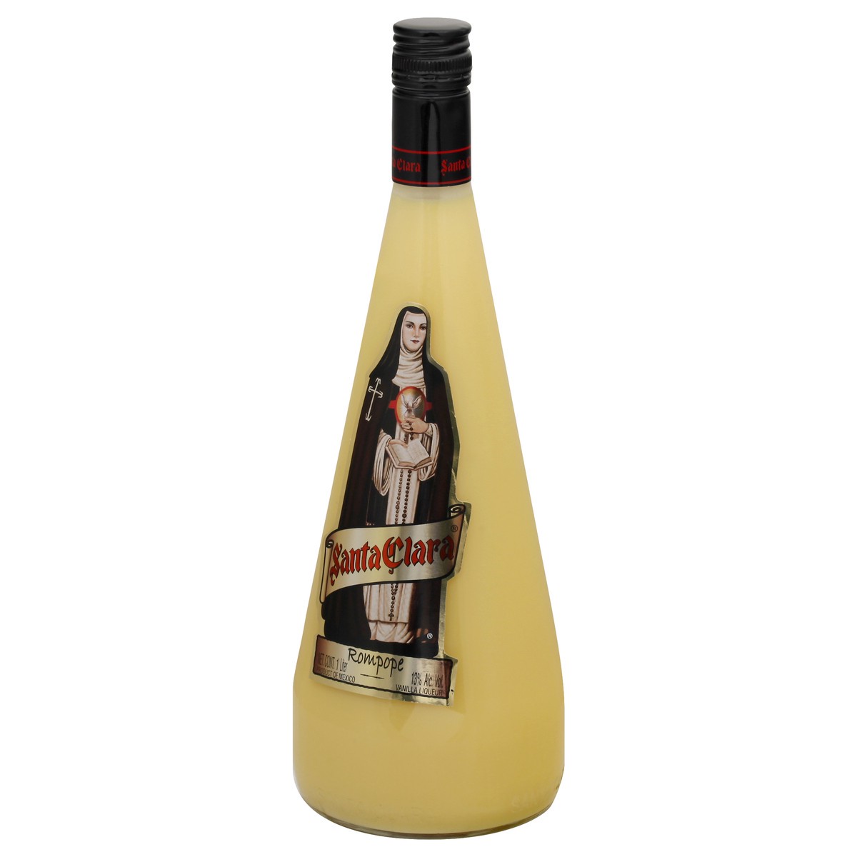 slide 5 of 10, Santa Clara Rompope Vanilla Liqueur 1 lt, 1 liter