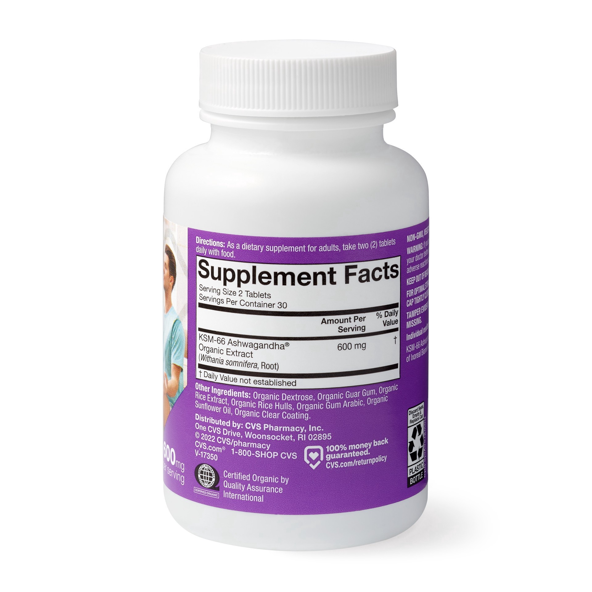 slide 4 of 4, Cvs Ashwagandha Tablets, 60 Ct, 60 ct