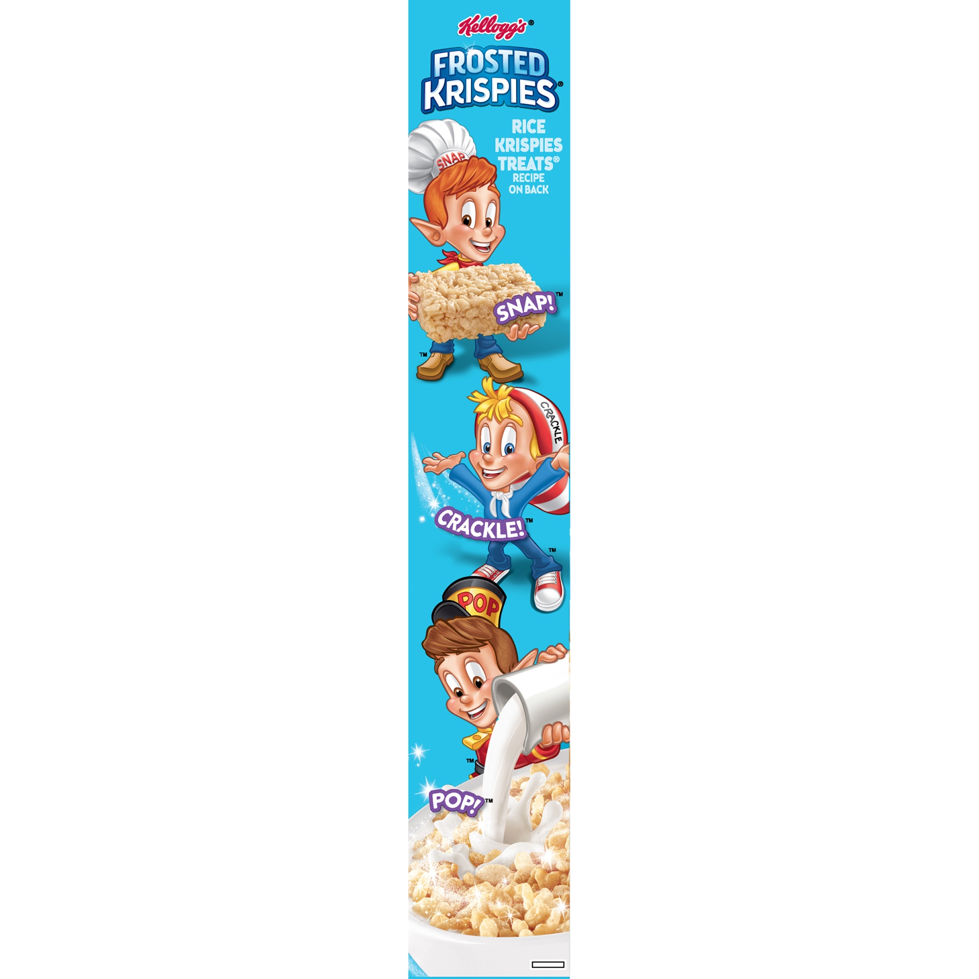 slide 3 of 7, Frosted Krispies Breakfast Cereal, 12.5 oz