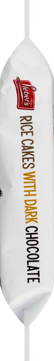 slide 7 of 9, Lieber's with Dark Chocolate Rice Cakes 6 ea, 6 ct