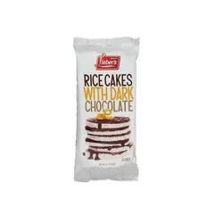 Lieber's with Dark Chocolate Rice Cakes 6 ea
