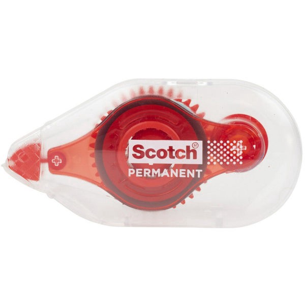 slide 6 of 7, Scotch Adhesive Dot Roller, Clear, 1/3'' X 588'', 1 ct