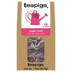 teapigs Super Fruit Tea - 15 2.9g Tea Temples