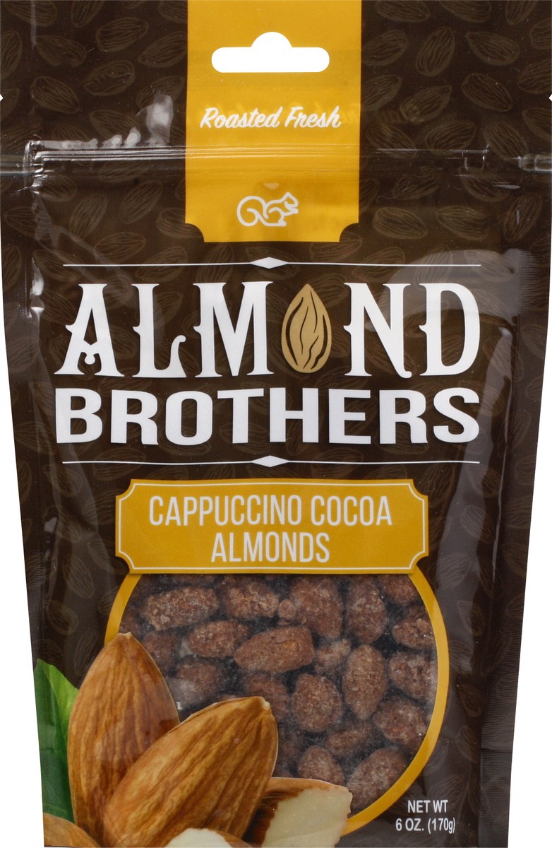 slide 6 of 9, Almond Brothers Cappucino Cocoa Almonds 6 oz, 6 oz