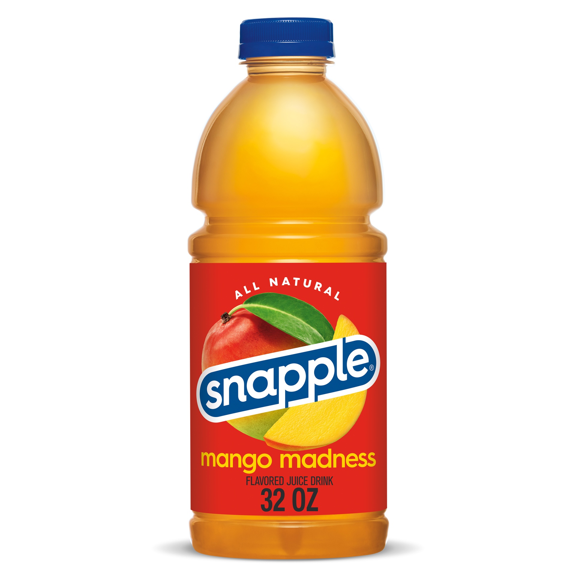 slide 1 of 1, Snapple Mango Madness Flavored Juice Drink, 32 fl oz bottle, 32 oz