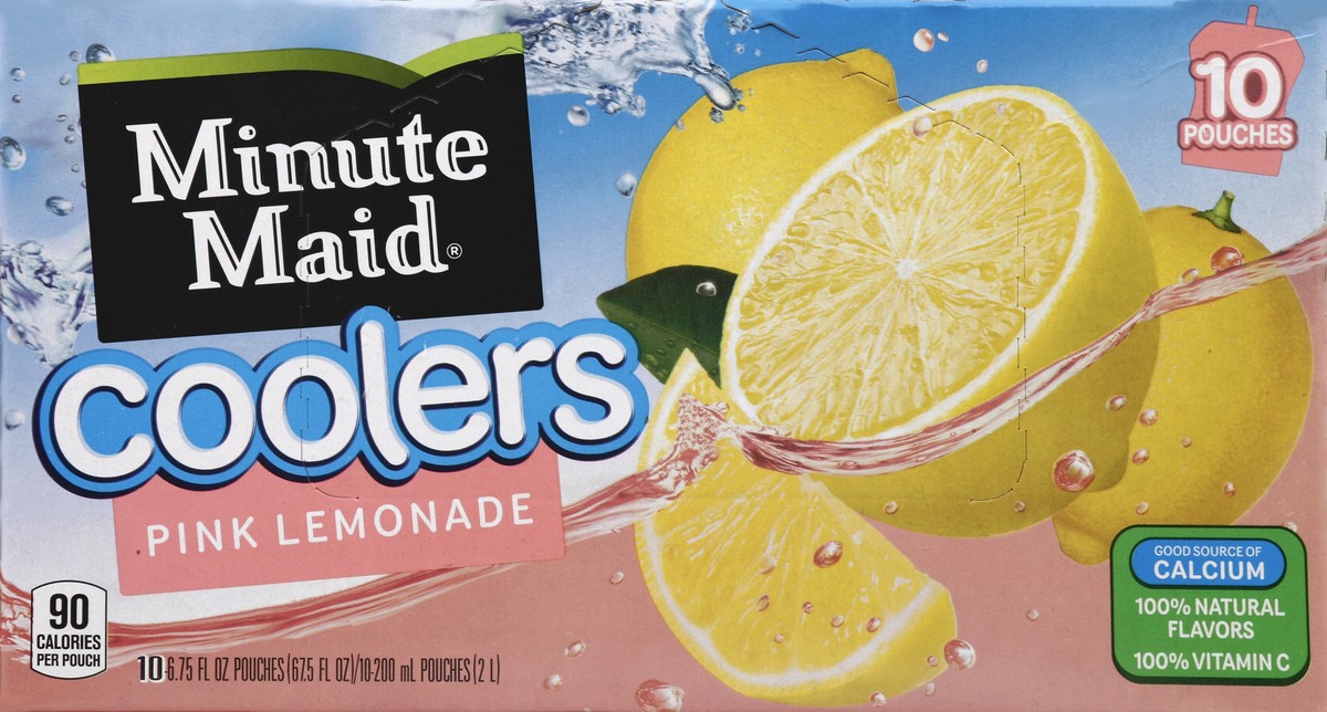 slide 4 of 6, Minute Maid Coolers Pink Lemonade - 6.75 oz, 6.75 oz