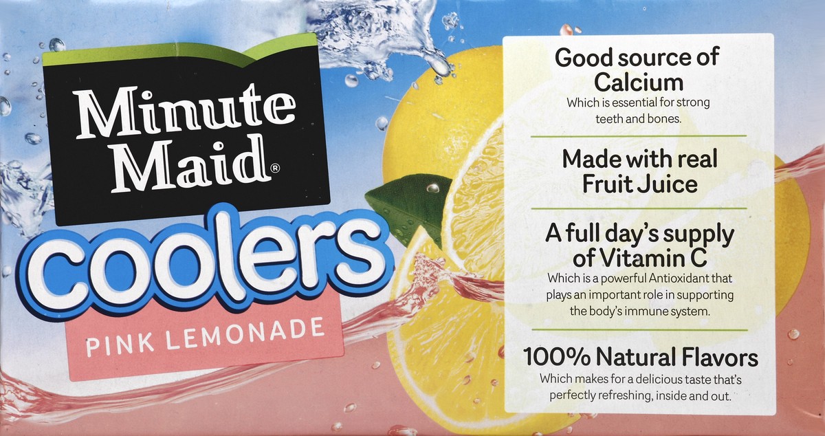 slide 3 of 6, Minute Maid Coolers Pink Lemonade - 6.75 oz, 6.75 oz