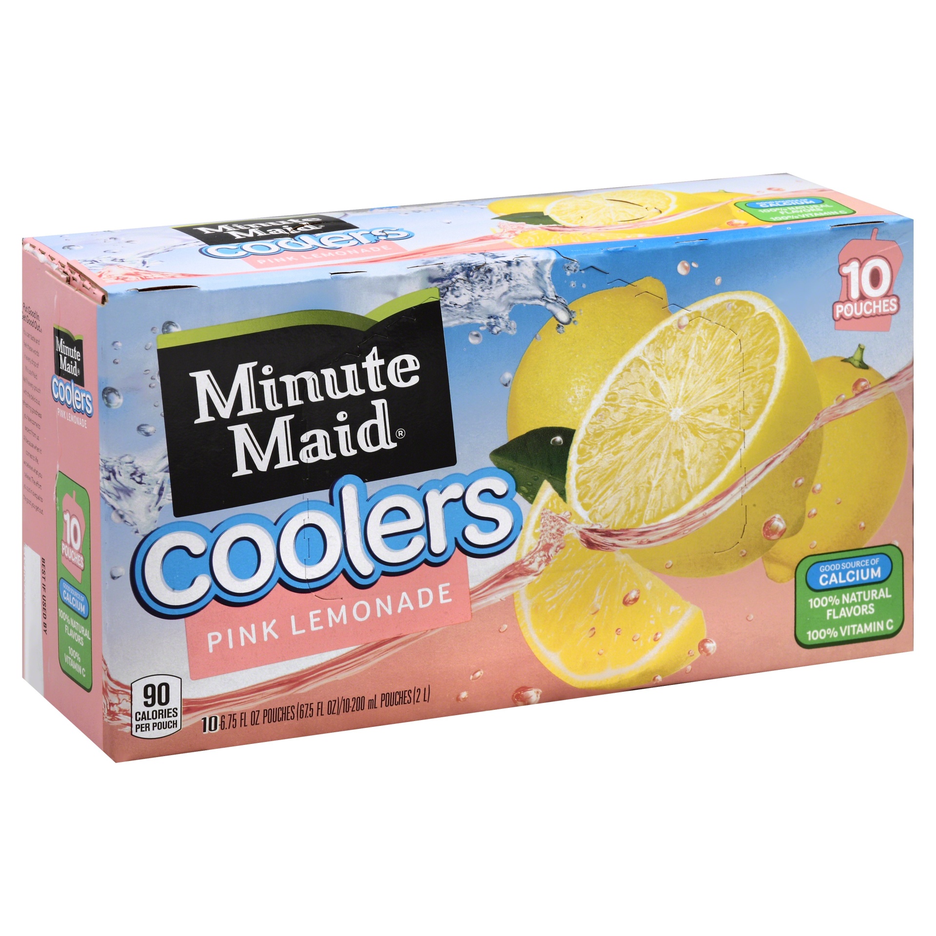 slide 1 of 6, Minute Maid Coolers Pink Lemonade - 6.75 oz, 6.75 oz