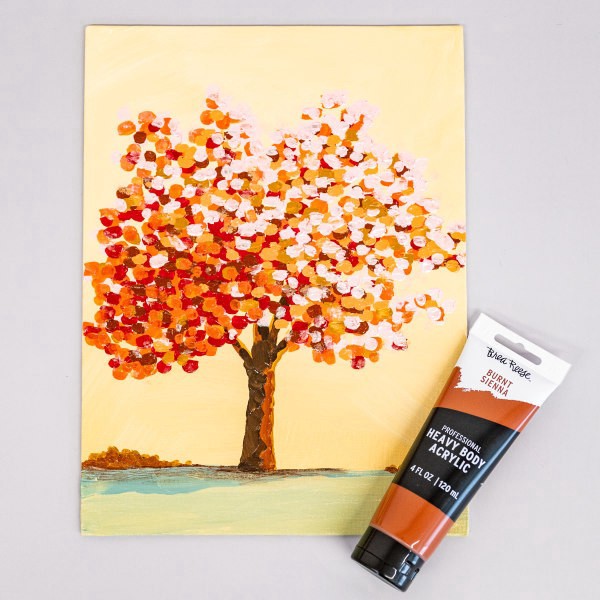 slide 2 of 6, Brea Reese Professional Heavy-Body Acrylic Paint, 4 Oz, Burnt Sienna, 1 ct