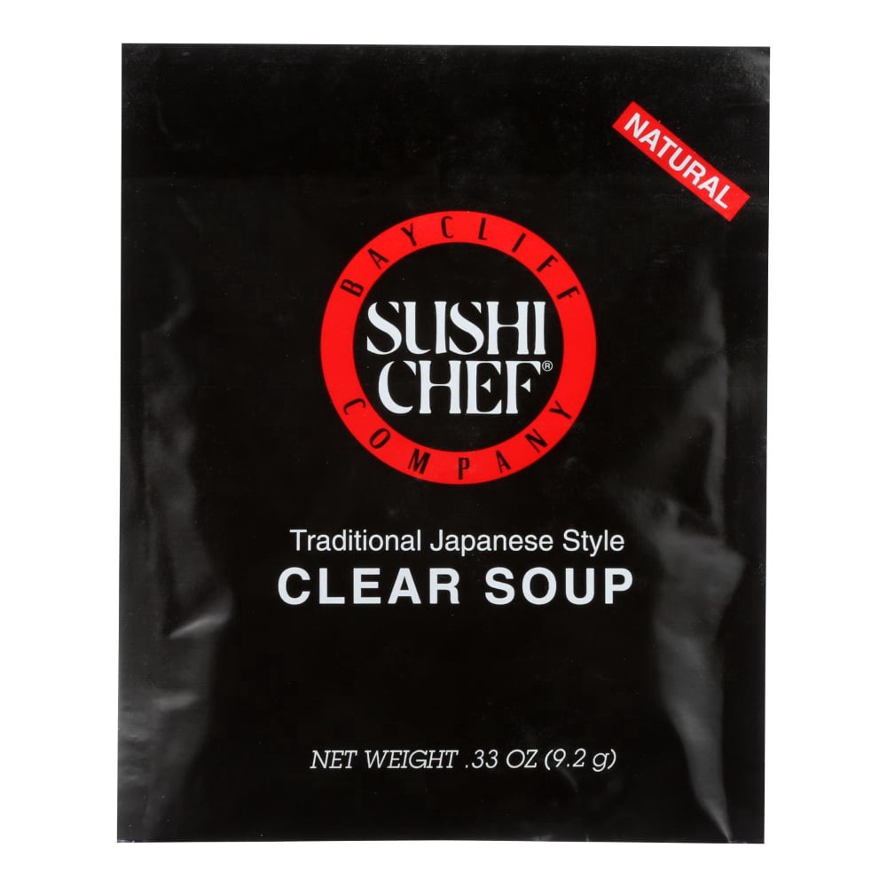 slide 1 of 8, Sushi Chef Traditional Japanese Style Clear Soup, 0.33 oz