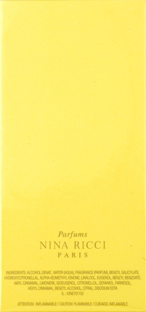 slide 3 of 5, Nina Ricci Eau de Toilette 1.7 oz, 1.7 oz