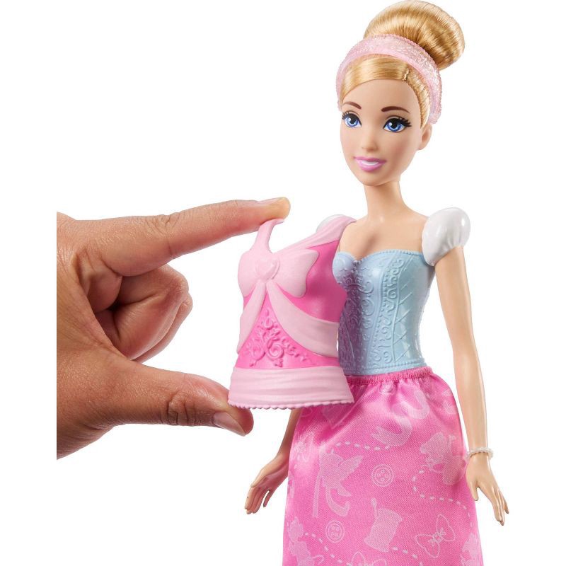 slide 3 of 6, Disney Princess 2 in 1 Stories Cinderella 11.5" Fashion Doll Set and Accessories, 1 ct