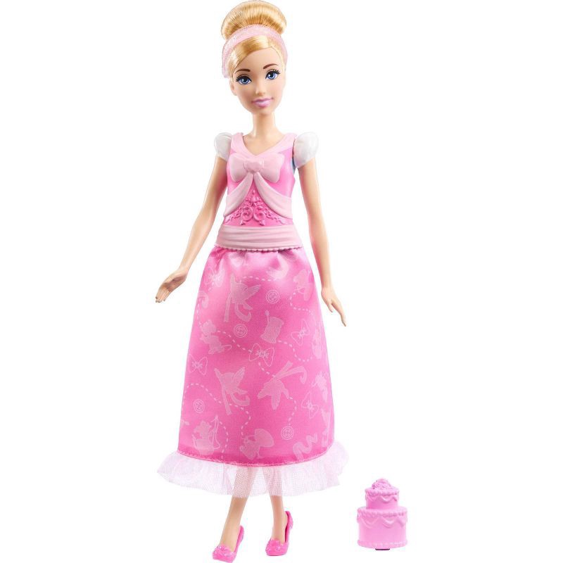 slide 5 of 6, Disney Princess 2 in 1 Stories Cinderella 11.5" Fashion Doll Set and Accessories, 1 ct