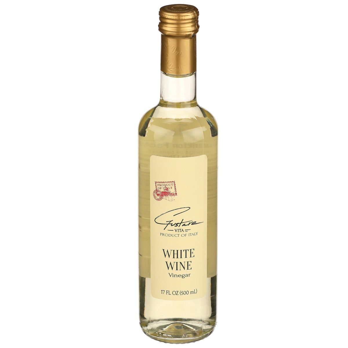 slide 1 of 1, Gustare Vita White Wine Vinegar, 16.9 fl oz