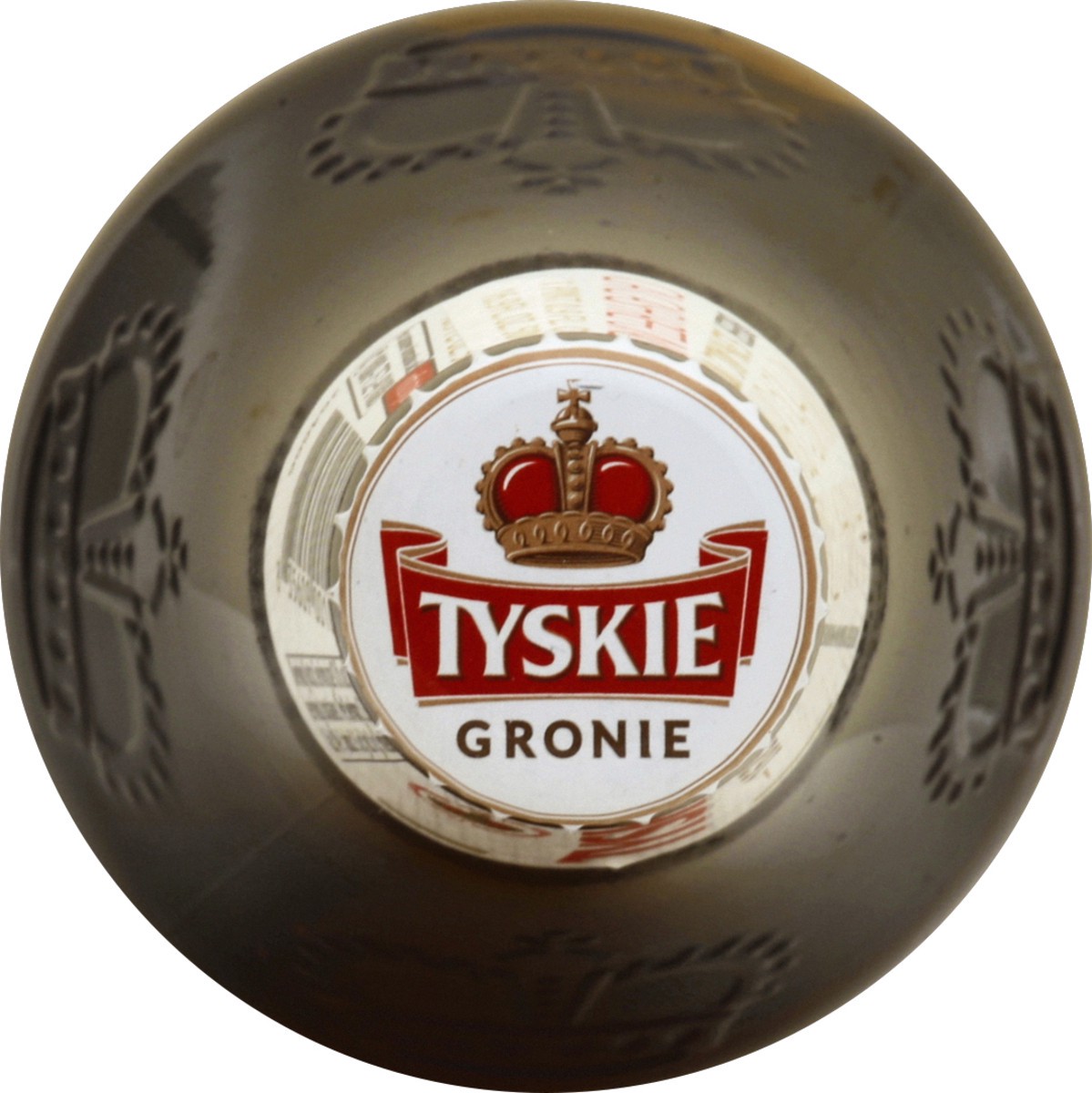 slide 2 of 5, Tyskie Gronie Import Beer, Polish Pale Lager, 16.9 fl. oz. Bottles, 5.2% ABV, 1 ct