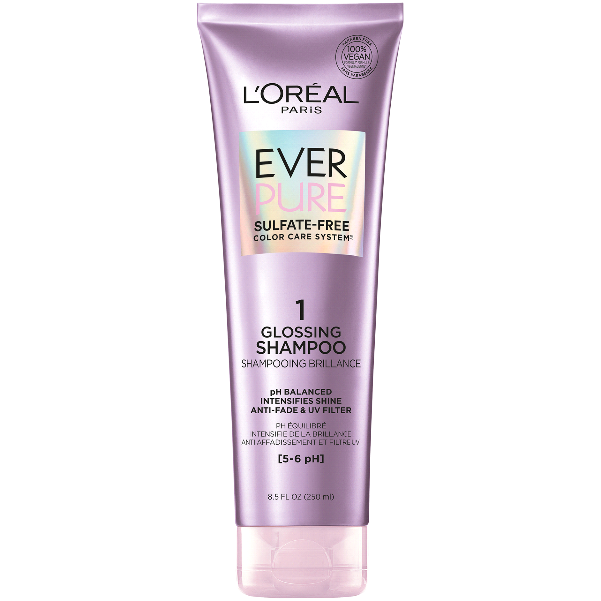 slide 1 of 5, L'Oréal EverPure Sulfate-Free pH Balanced Glossing Shampoo - 8.5 fl oz, 8.5 fl oz