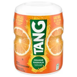 Tang Orange Naturally Flavored Powdered Soft Drink Mix, 20 oz Canister