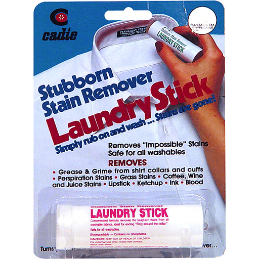 slide 1 of 1, Cadie Laundry Stick, Stubborn Stain Remover, 1.25 oz