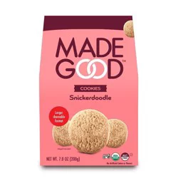 MadeGood Organic Vegan Gluten Free Snickerdoodle Cookies - 7 oz
