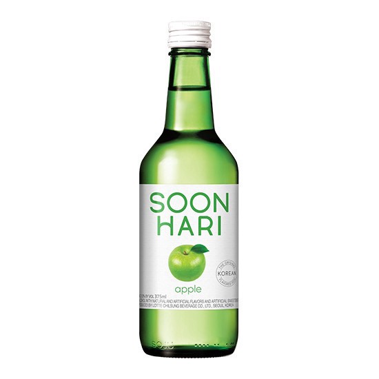 slide 1 of 1, Soonhari Korean Soju Apple, 375 ml
