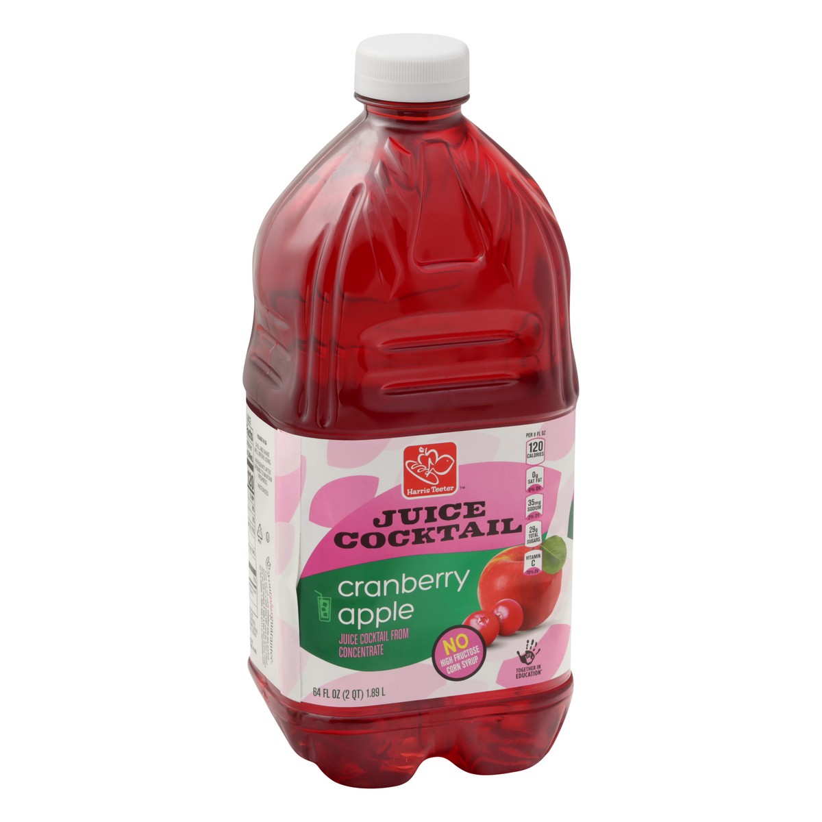 slide 10 of 10, Harris Teeter Cranberry Apple Juice Cocktail - 64 oz, 64 oz