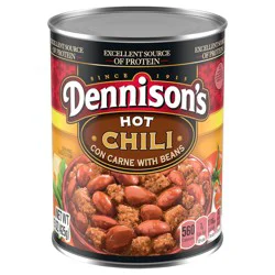 Dennison's Con Carne with Beans Hot Chili 15 oz