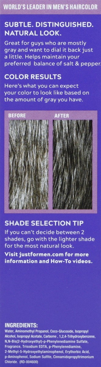 slide 8 of 9, Just for Men Dark Brown T-45 Touch of Gray 1 ea, 1 ct