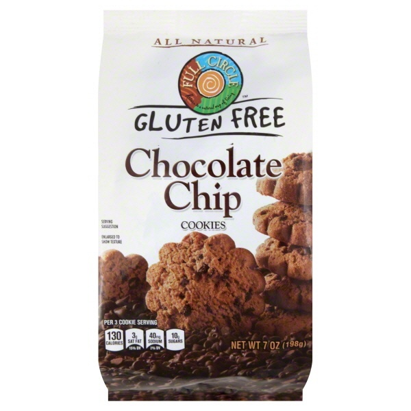 slide 1 of 1, Full Circle Market Chocolate Chip Cookies, 7 oz