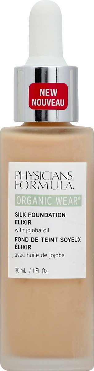 slide 4 of 12, Physicians Formula Organic Wear Light 03 Silk Foundation Elixir 30 ml, 1 fl oz