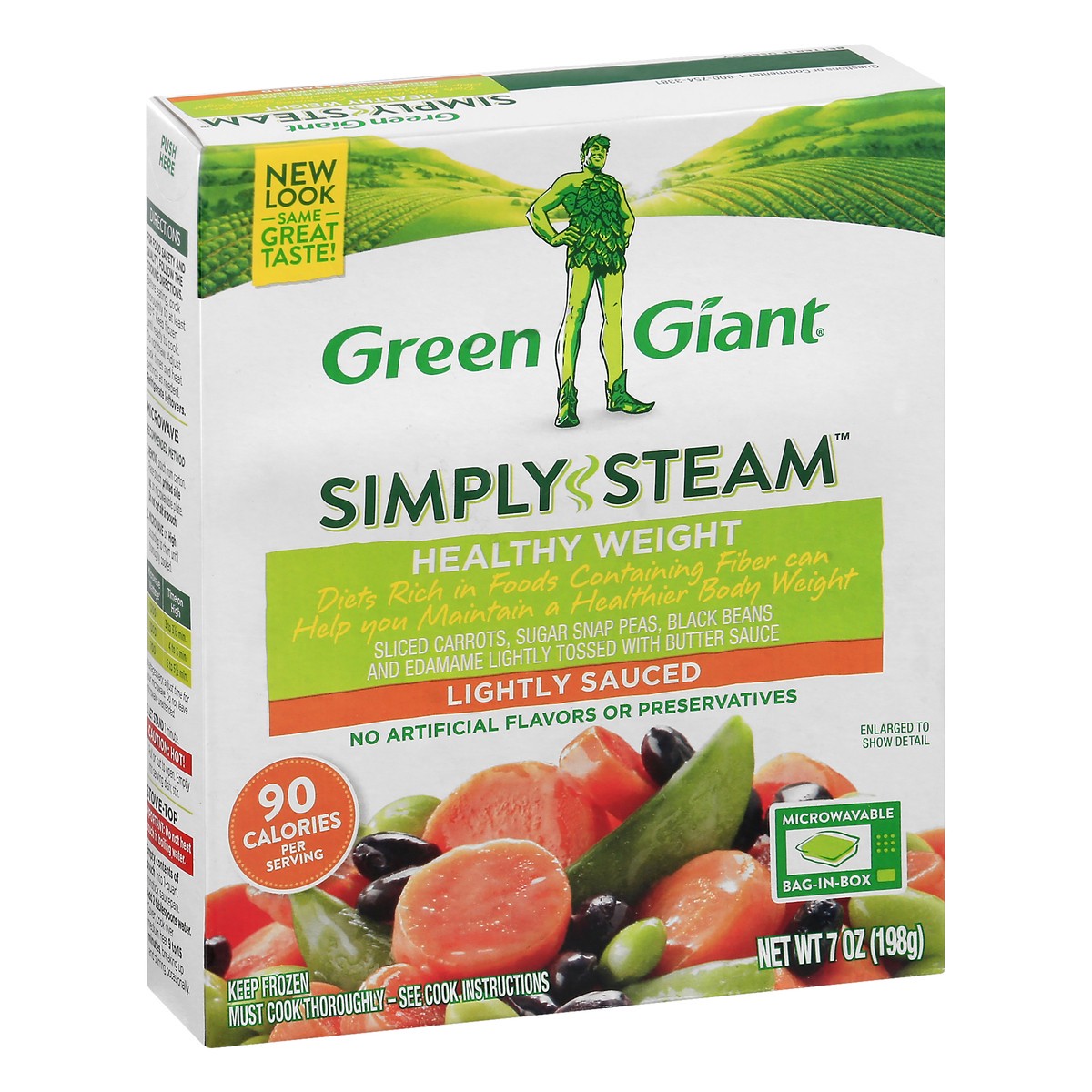 slide 9 of 13, Green Giant Simply Steam Lightly Sauced Healthy Weight 7 oz, 7 oz