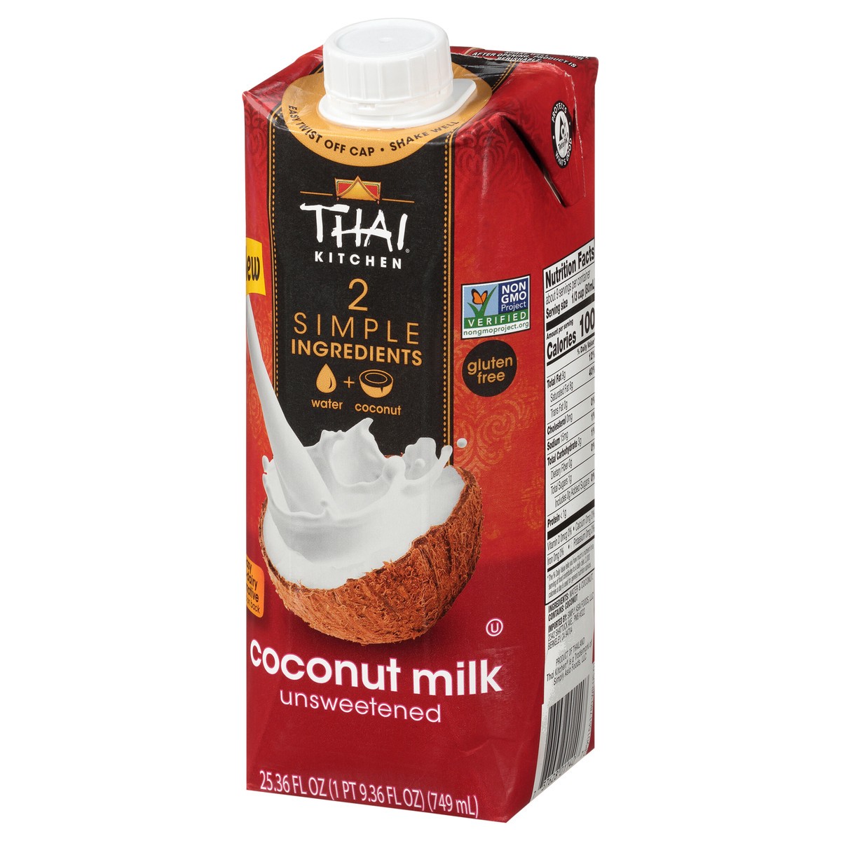 slide 2 of 9, Thai Kitchen Coconut Milk, 25.36 fl oz, 25.36 fl oz