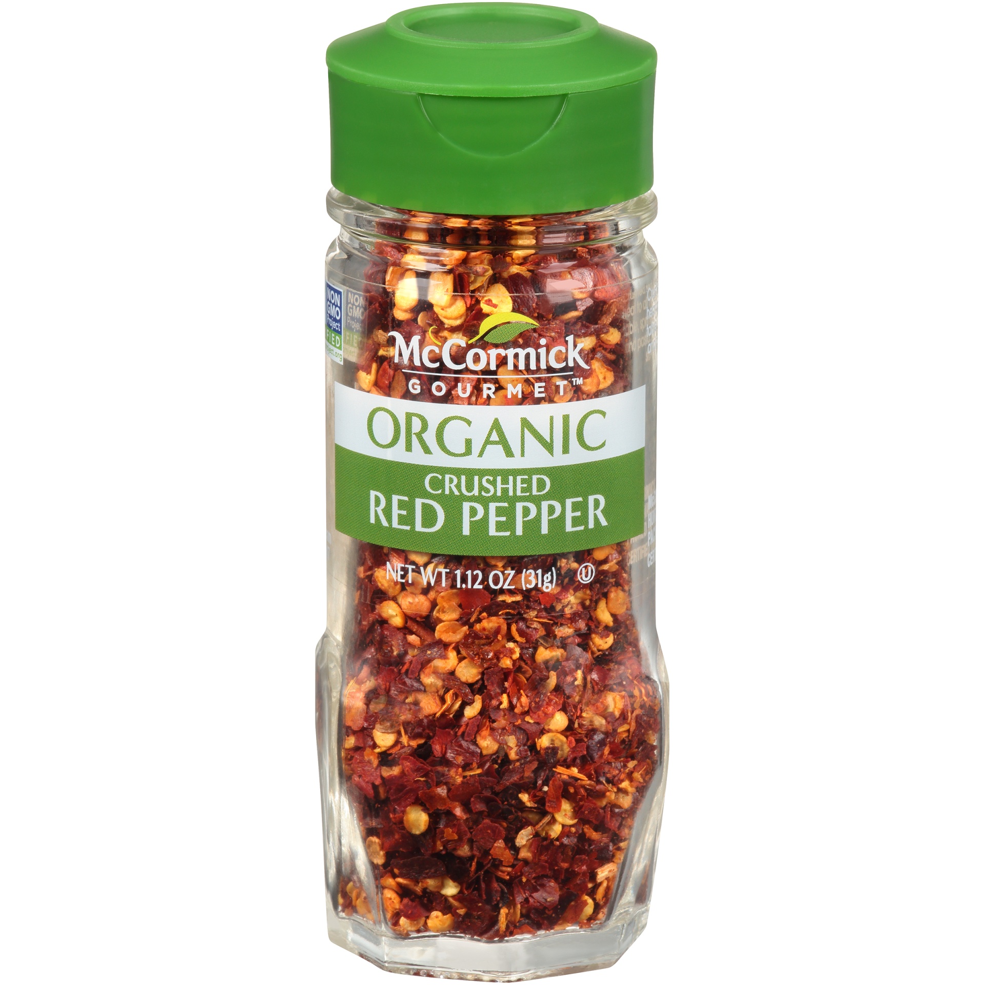 slide 1 of 2, McCormick Gourmet Organic Crushed Red Pepper, 1.12 oz