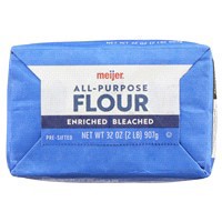 slide 3 of 3, Meijer All-Purpose Bleached Flour, 2 lb