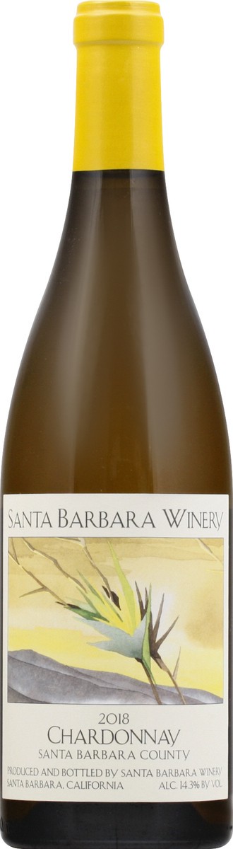 slide 7 of 9, Santa Barbara 2018 Santa Barbara County Chardonnay 750 ml, 750 ml