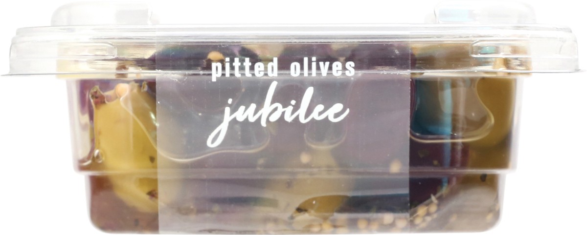 slide 2 of 9, DeLallo Jubilee Pitted Olives 7 oz, 7 oz