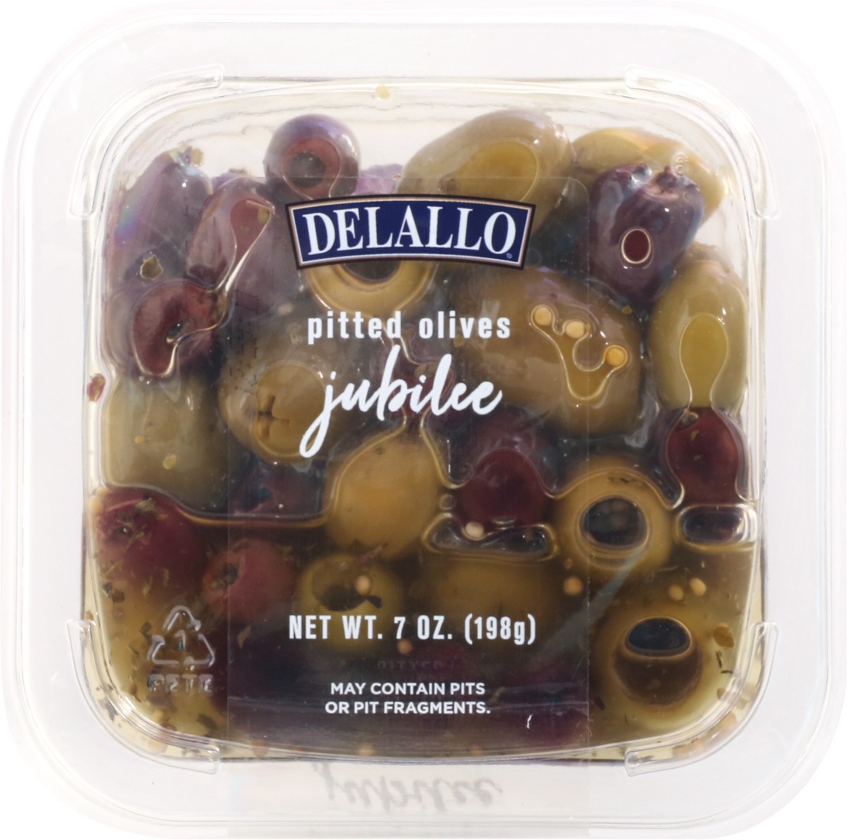 slide 4 of 9, DeLallo Jubilee Pitted Olives 7 oz, 7 oz