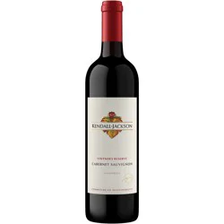 Kendall-Jackson Vintner's Reserve Cabernet Sauvignon Red Wine, 750 ml