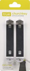 True Bottle & Can Opener - 2 ea