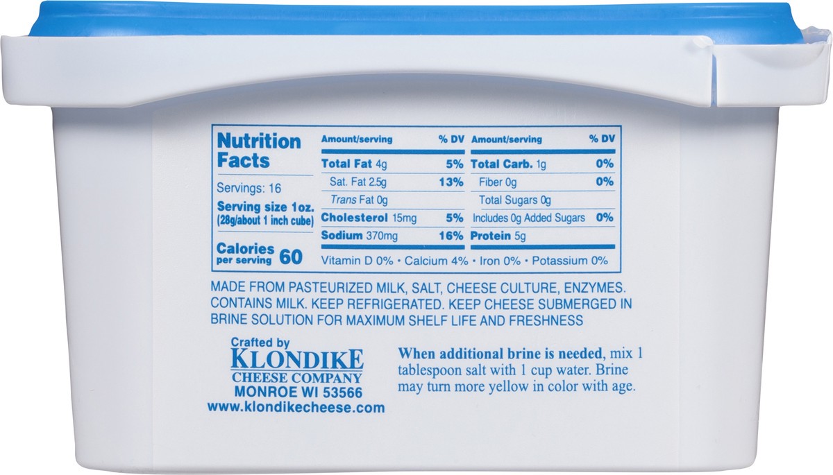 slide 5 of 13, Odyssey Gluten Free Chunk in Brine Traditional Feta 16 oz, 16 oz