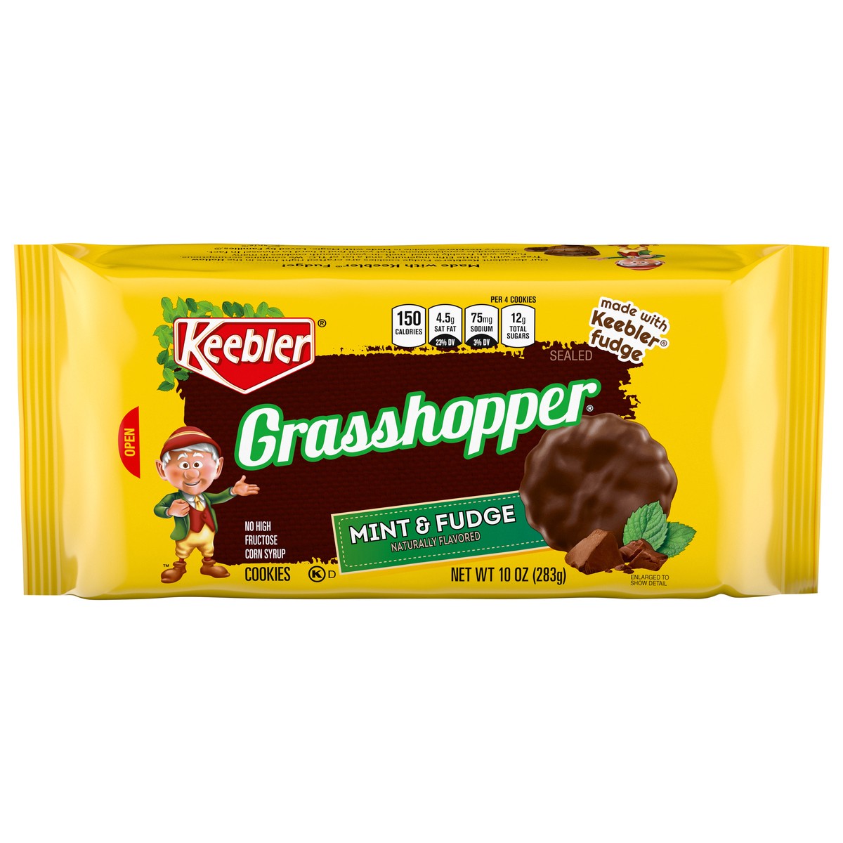 slide 7 of 14, Keebler Brands Grasshopper Cookies, 10 oz, 10 oz