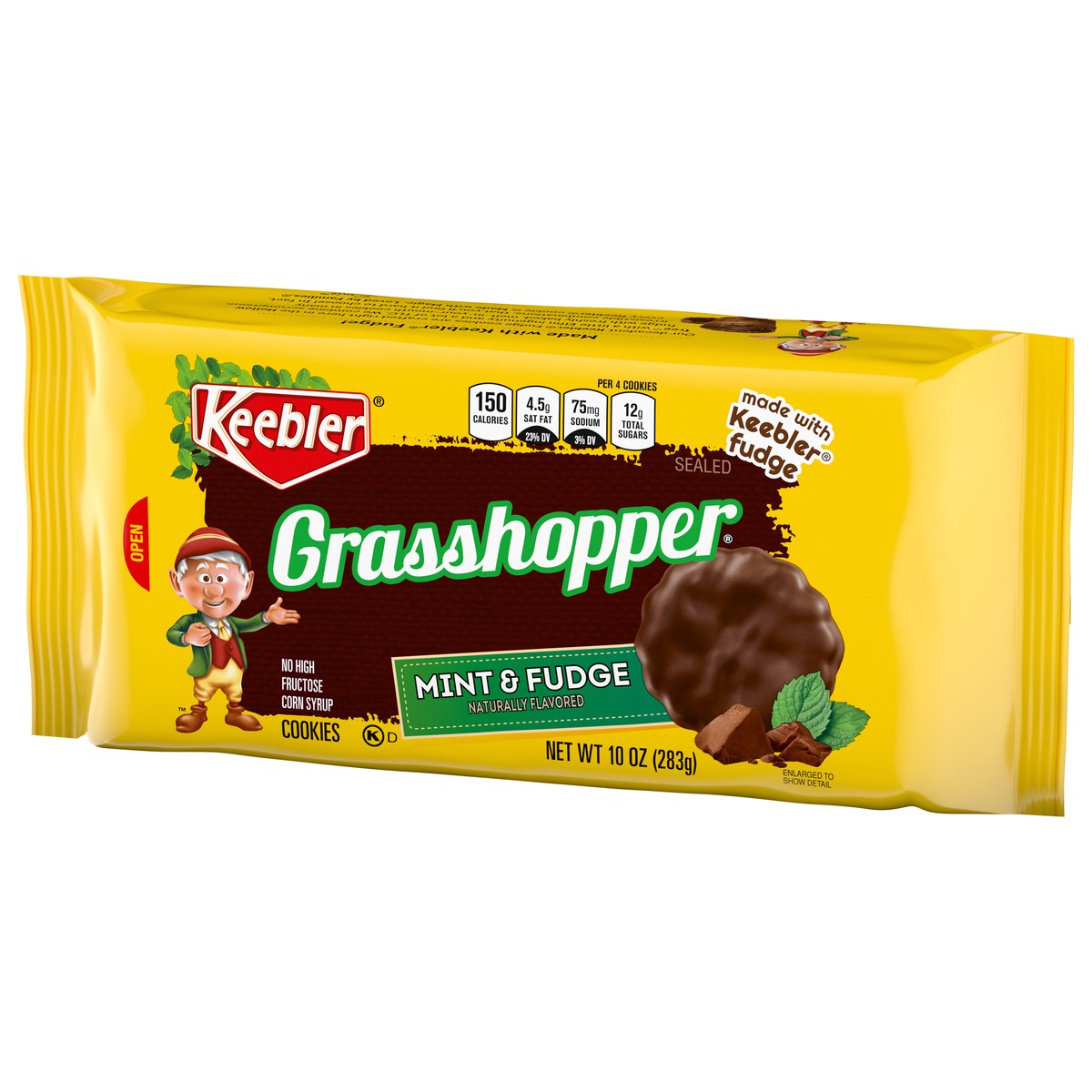 slide 9 of 14, Keebler Brands Grasshopper Cookies, 10 oz, 10 oz