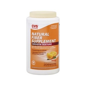 slide 1 of 1, CVS Pharmacy Smooth Texture Natural Fiber Supplement Orange, 48.2 oz; 3 lb